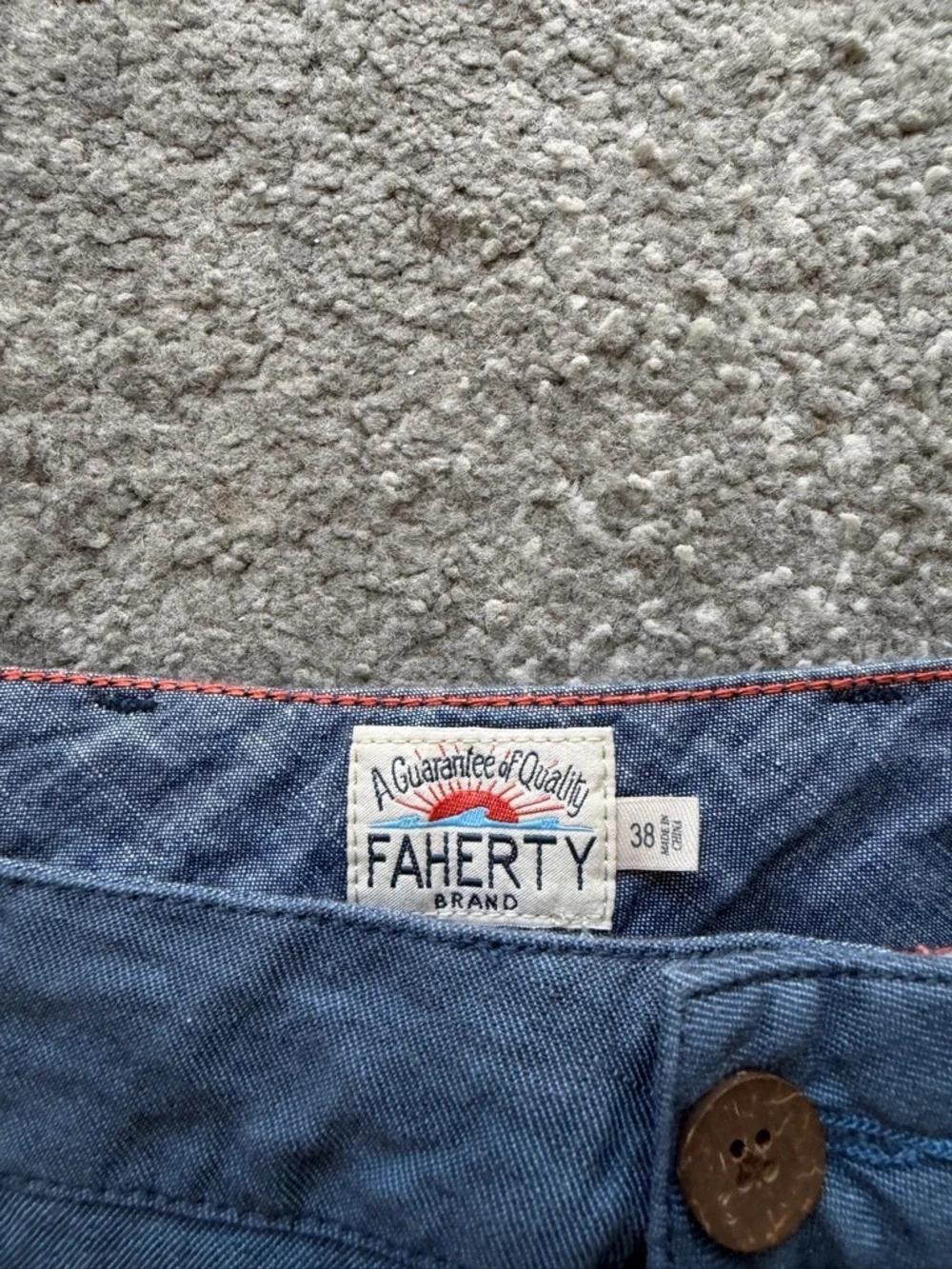 Feherty Men’s Linen Blend 7” Inseam Shorts